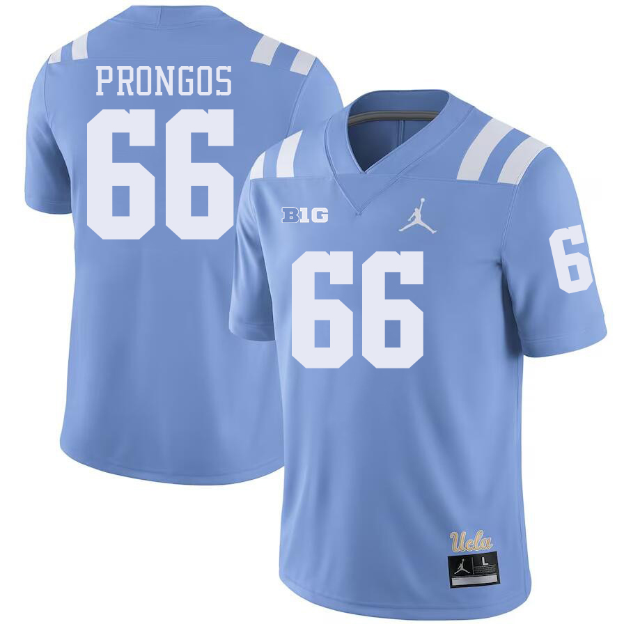 UCLA Bruins #66 Niki Prongos Big 10 Conference College Football Jerseys Stitched Sale-Power Blue